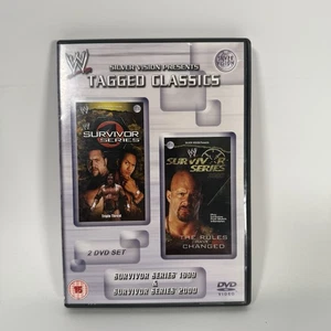 WWE Tagged Classics Survivor Series 1999 & 2000 DVD 2-Disc Set WWF - Picture 1 of 4