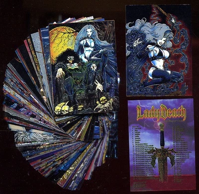 LADY DEATH Series 1 Single Cards - You Pick -  Krome, 1994 - Image 1 of 2