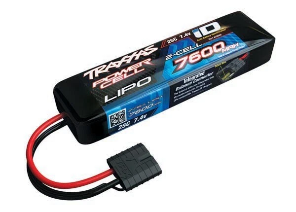 Traxxas 2869X Batteria Li-Po 7600mAh 2S 7.4v 25c LIPO - Immagine 1 di 1