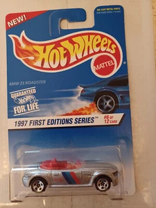 Hot Wheels 1997 First Edition BMW M Roadster #6 Of 12 #518 NOC - Picture 1 of 6