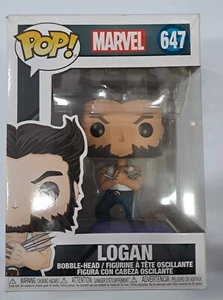 FUNKO POP Marvel Series - 647: Logan VINYL FIGURE (DAMAGED) - Picture 1 of 9