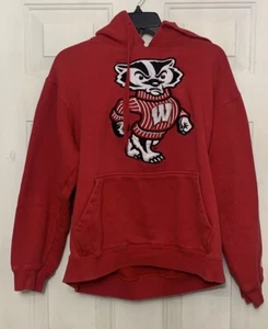 Wisconsin Badgers Embroidered Logo On Front Size Medium ( See Below) - Picture 1 of 4