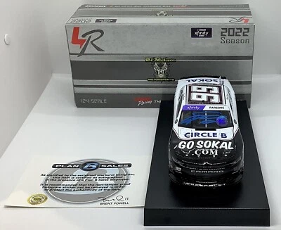 2022 1/24 #99 Stefan/Phil Parsons Dual Auto “Sokal/Circle B” Throwback Camaro - Image 1 of 4