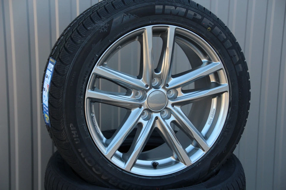 VW Bus T5 T6 6.1 Multivan Satz Räder Alufelgen Rial grau Pirelli Allwetterreifen - Bild 1 von 3