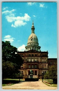 Postal State Capitol Lansing Michigan - Imagen 1 de 2