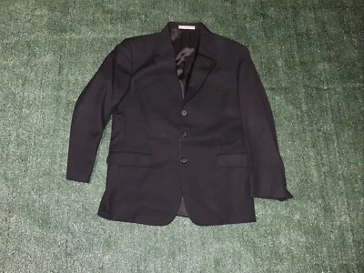 Abrigo Blazer Abrigo Deportivo Vintage Emanuel Ungaro Azul Marino Cachemira ~ Covarra Foto 1 de 4