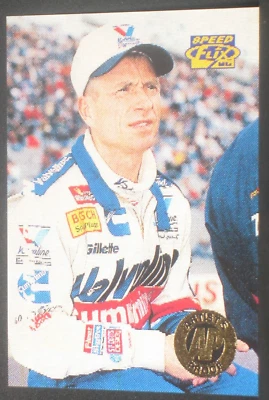 Mark Martin 1996 Pinnacle Speedflix Artist's Proof Parallel #70 Relentless - Image 1 of 2