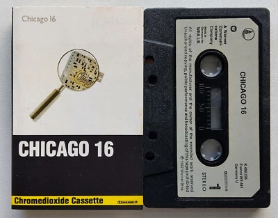 CHICAGO - 16 (FULL MOON K499265) 1983 EUROPE CASSETTE TAPE - Image 1 of 3