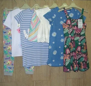 Next Tu Mayoral etc Niñas Verano Paquete Prendas para el torso Falda Vestidos Edad 6-7 122 cm - Imagen 1 de 13