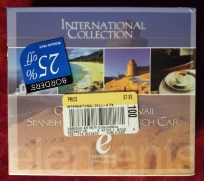 Elements International Collection Music 4-CD Set Greece Hawaii France & Spain - Image 1 of 4