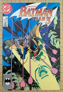 BATMAN #438 - YEAR THREE - PART THREE (DC OCT. 1989) - Picture 1 of 4