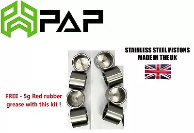 Kawasaki 2022 KLZ1000 Versys CNF Front brake STAINLESS STEEL PISTONS SET - Image 1 of 4