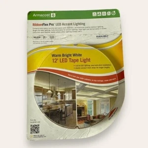 NIP Armacost Lighting RibbonFlex Pro LED Accent Lighting 12’ Warm Bright White - Picture 1 of 9