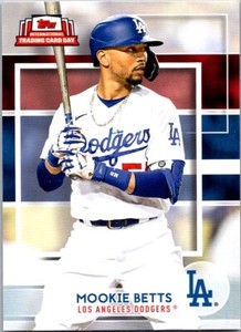2022 Topps International Trading Card Day Mookie Betts Los Angeles Dodgers