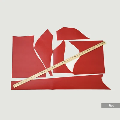 Desechos de cuero 1 lb, cuero italiano de grano superior, 4,5-5 oz Foto 1 de 3