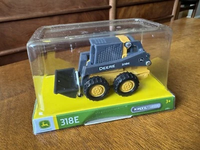 John Deere, Skid Steer, Model 318E, Farm Toy, ERTL/IRON COLLECTION, Sealed - Image 1 of 4
