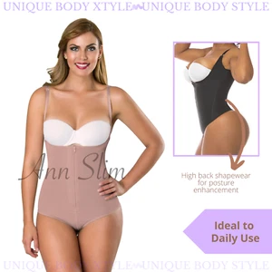 Fajas Colombianas Reductoras 0021 Tummy Control Shapewear Thong Bodysuit - Picture 1 of 15