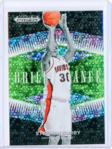 2022-23 Panini Prizm Draft H2 Fast Break Stephen Curry círculos verdes neón 4/5 - Imagen 1 de 2