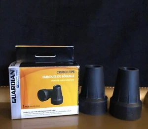 Medline 7/8" Super Crutch Tips, Heavy duty w/Reinforced Metal inserts "G00841" - Picture 1 of 8