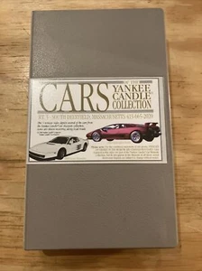 Cars Of The Yankee Candle Collection VHS. Collectible, Blue VHS Tape. Exhibit - Bild 1 von 4