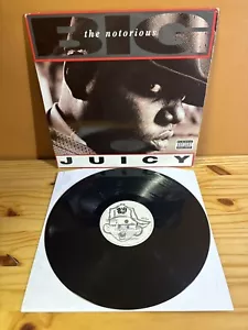 The Notorious BIG – Juicy 1994 Bad Boy Entertainment 12" Vinyl Record VG VG - Picture 1 of 5