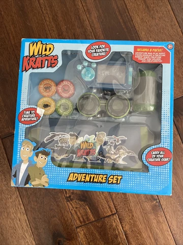 Wild Kratts Adventure Set Goggles Creature Power Discs Creaturepod Box Imperfect Cover