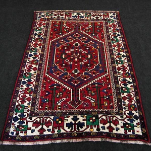 Orient Teppich Afschar 172 x 121 cm Gaschgai Perserteppich Handgeknüpft Carpet - Foto 1 di 12