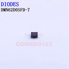 10Pcsx Dmn62d0sfd-7 Udfn-3(1.2X1.2) Diodes Mosfet #D3