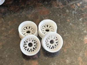 Mini-Z Custom Volk 21C Wheel Set RWD 21.5mm Narrow Wide - Picture 1 of 5