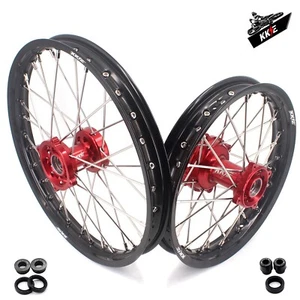 KKE 19" 16" Kid's Big Wheels Rim Set For HONDA 1993-2002 CR80R / 2003-2007 CR85R - Picture 1 of 10