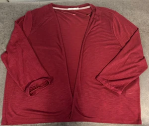 CECIL ღღ Cardigan / Sweatjacke / Strickjacke Gr. XXL ღღ weinrot ღღ wNEU - Bild 1 von 3