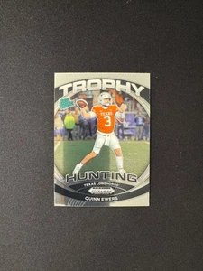 2024 Panini Prizm Draft Picks - Trophy Hunting Quinn Ewers #TH-QES (RC) - Picture 1 of 2