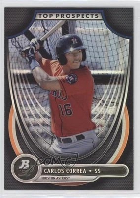 2013 Bowman Platinum Top Prospects Carlos Correa #TP-CC - Image 1 of 2