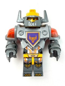 LEGO Nexo Knights Axl Flat Silver Torso Mini Figure 70322  Mint Condition