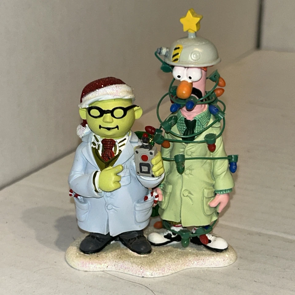 Disney Parks 2016 The Muppets Dr. Bunsen Honeydew & Beaker adorno navideño Foto 1 de 3