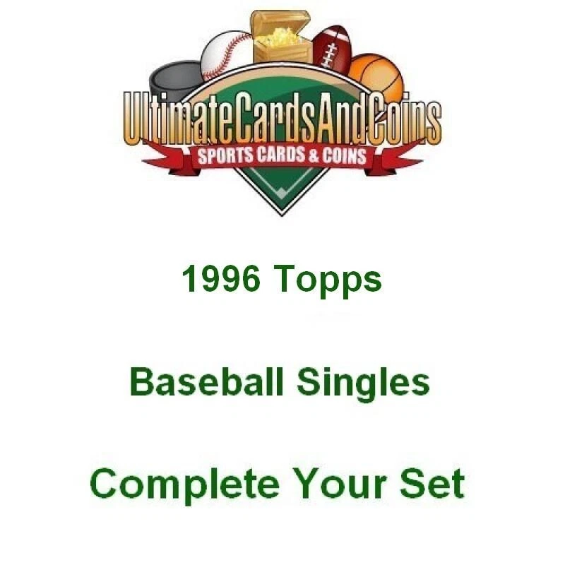 1996 Topps Baseball Singles 221-440 Complete Your Set - Image 1 of 1