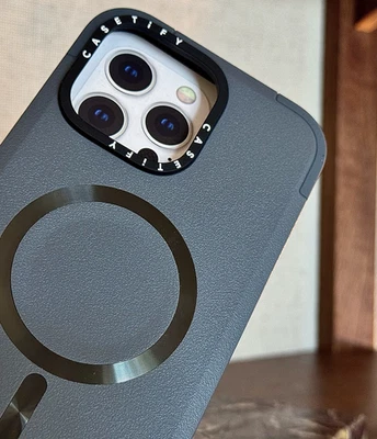 CASETiFY Force MagSafe Case – Smoke – iPhone 16 Pro Max – Excellent - Image 1 of 4