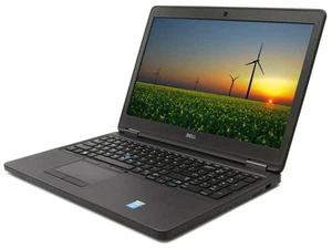 NOTEBOOK DELL LATITUDE E5550 INTEL CORE I5-5300U 8GB RAM 256GB SSD WIN11 WEBCAM - Zdjęcie 1 z 8