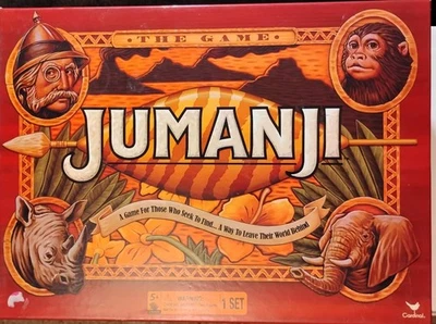 Jumanji The Board Game Cardinal Games 2018 Edition Complete Family Fun Gift - Image 1 of 4