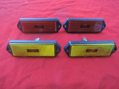 ALFA ROMEO GTV-6 Usado Original JUEGO DE 4 LUCES MARCADORAS LATERALES MARCA SEIMA Foto 1 de 4