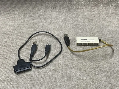 Rock Band Xbox 360 Wii PS2 PS3 USB 2.0 4 Port Hub VP-H209B Dongle With SATA - Image 1 of 3