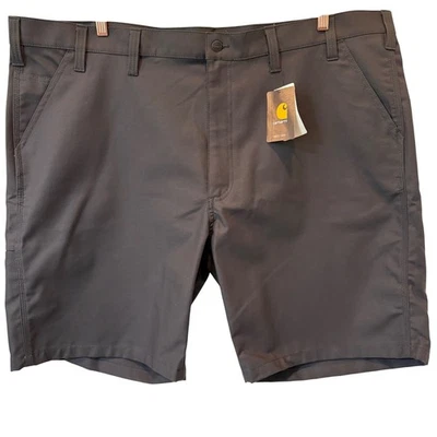 NWT!! Carhartt Size 48 Relaxed Fit Shorts Utility Work Comfort Cotton/Poly Gray - Image 1 of 4