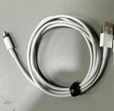 Genuine OEM Apple iPhone Lightning to USB Cable Charger Cord 1M Original 1 Pack - Image 1 of 4