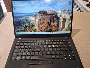 Lenovo Thinkpad X1 Carbon 5th Gen, 14" i5-7200U 8GB 128GB NVME W11 Pro SEE LISTI - Picture 1 of 16