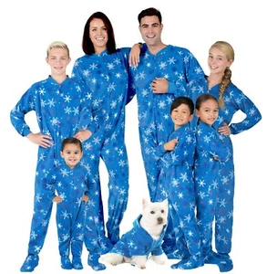 Family Matching Its A Snow Day Fleece One Piece - Picture 1 of 11