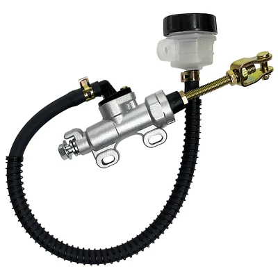 Pompa Idraulica Freno Posteriore Serbatoio Olio SCOOTER MOTO Ricambio UNIVERSALE - Immagine 1 di 4