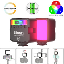 Ulanzi VL49 RGB LED Video Light 2000mAh Vlog Fill Light Phone On Camera light