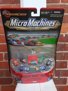 1999 Winners Circle Micro Machines NASCAR Draft Pack, New - Picture 1 of 13