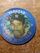 Baseball Score 1985 Slurpee 7-11 Superstar Action Coin  DAVE WINFIELD