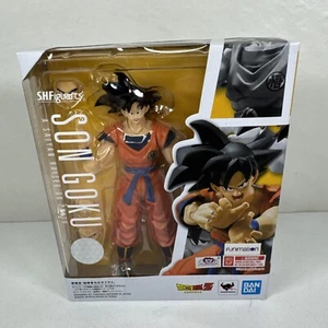 Bandai Tamashii S.H.Figuarts Dragonball Z Son Goku A Saiyajin Criado en la Tierra EE. UU. - Imagen 1 de 4
